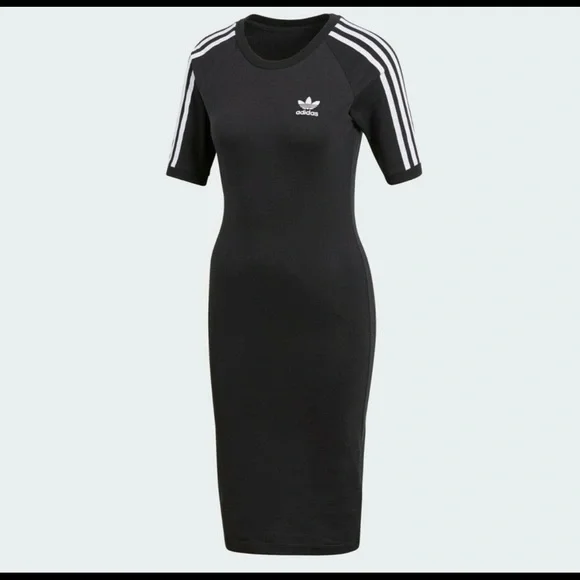 adidas Originals 3 Stripes Dress Black